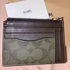 Men’s coach camo wallet